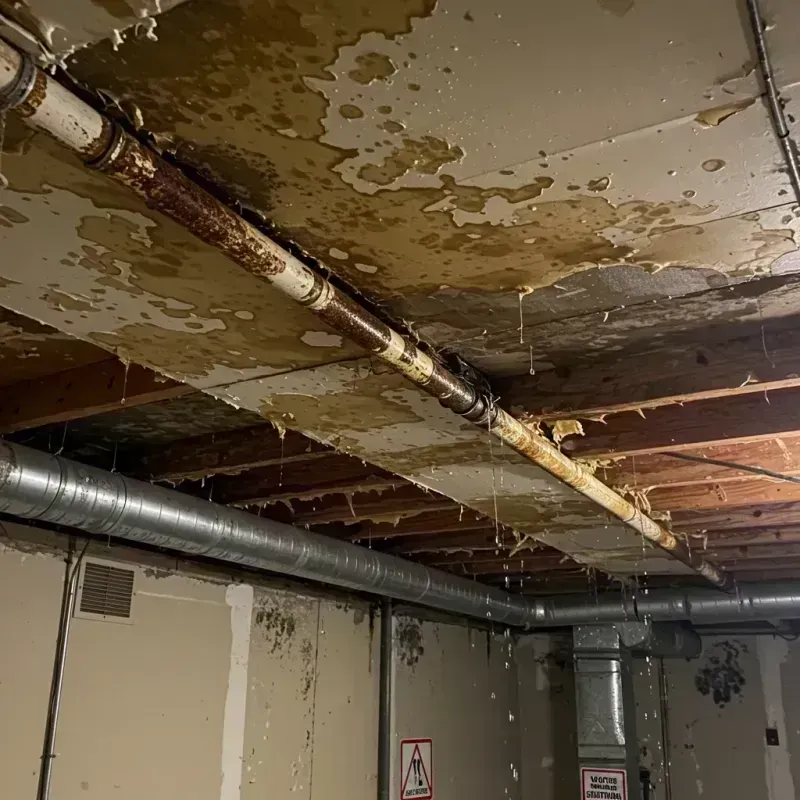 Ceiling Water Damage Repair in Montgomery County, IL